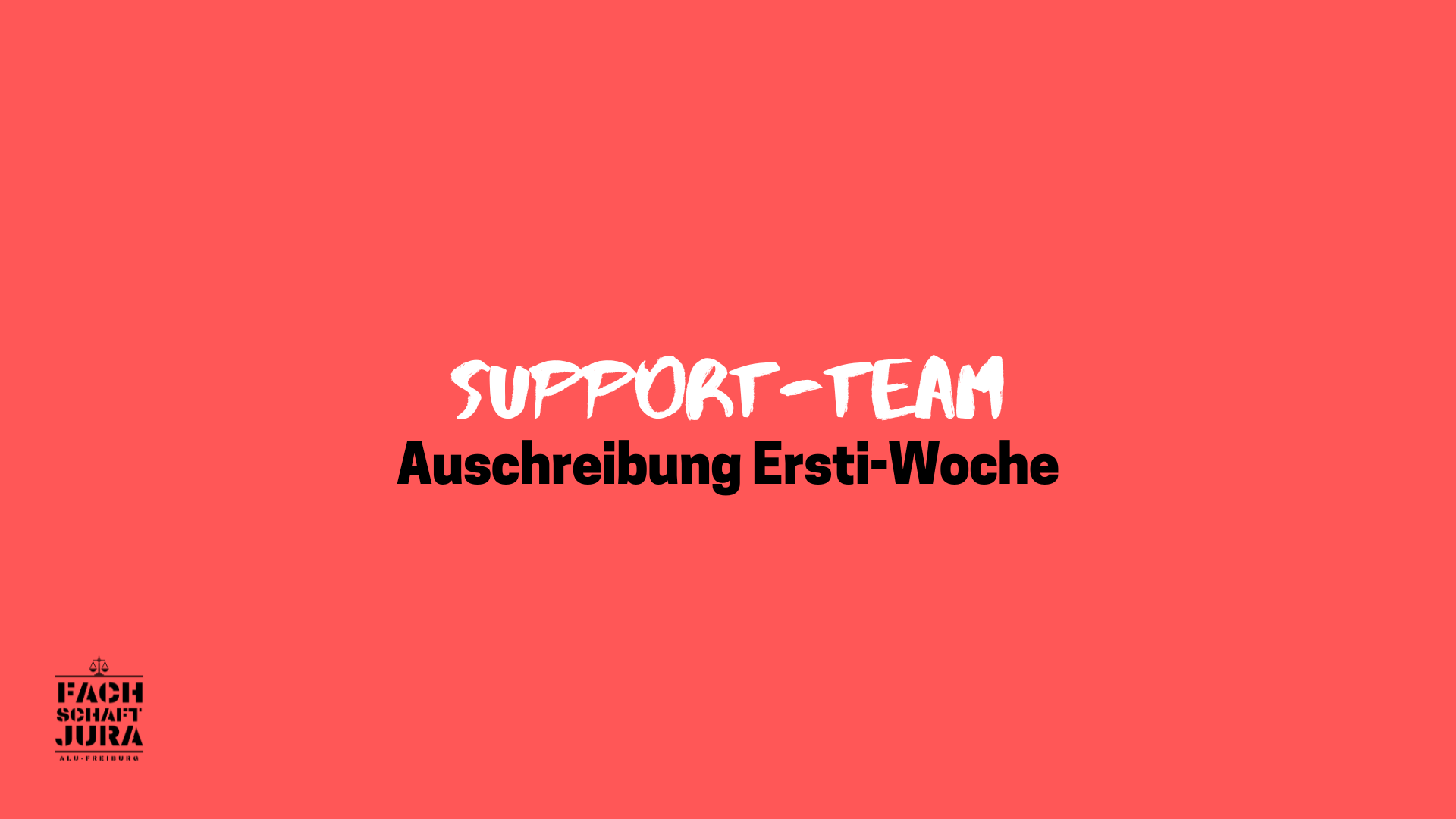 Support-Team Ersti-Woche